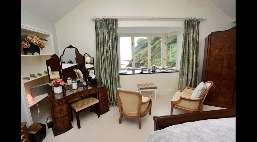 Master Bedroom with views towards the sea
