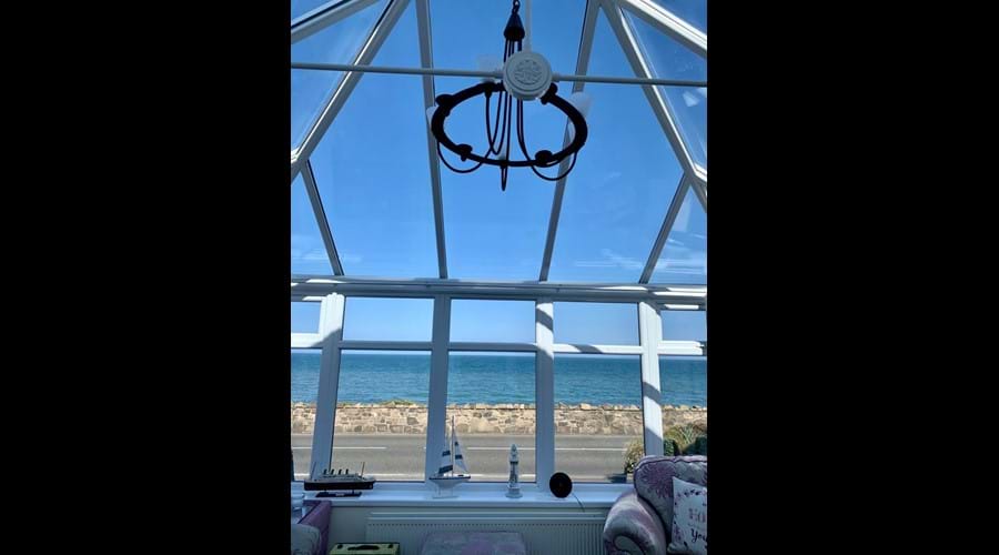 Fabulous views from the Boathouse Ballygally