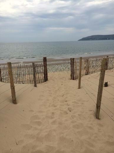 Conwy Morfa - our local dog friendly beach