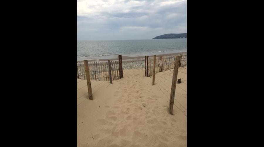 Conwy Morfa - our local dog friendly beach