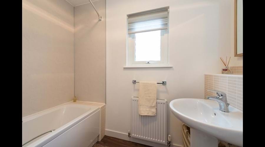 Family bathroom with shower