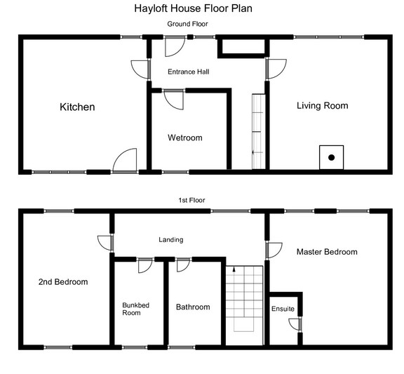 Hayloft House Floor Plan