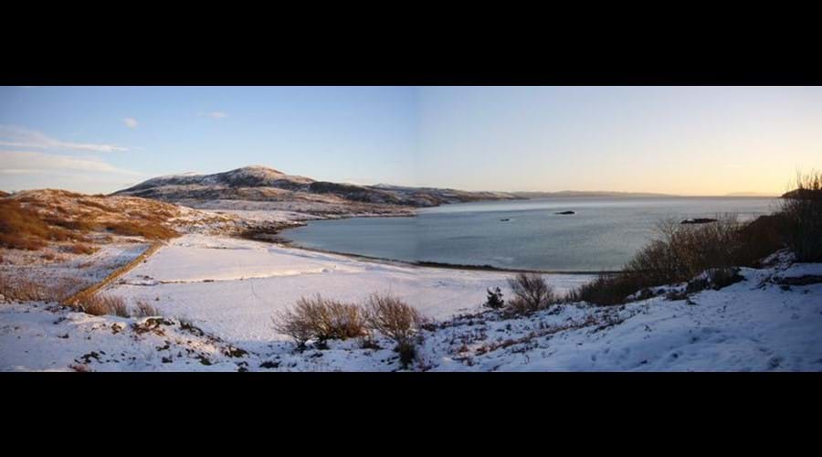 Winter on the Beach.