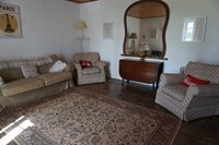 Living Room in Gite with Woodburning Stove