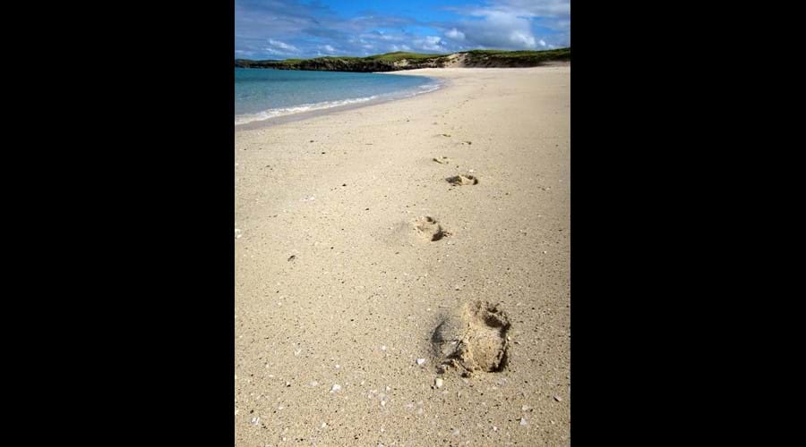 Deserted beaches, Bernera