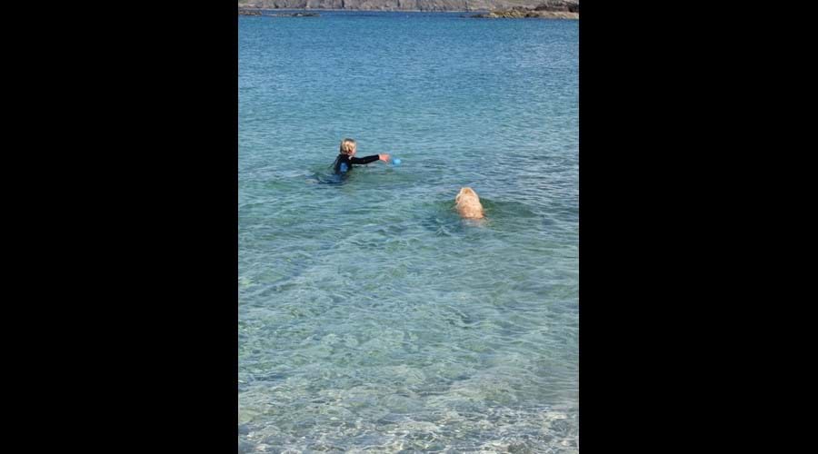 Swimming lessons, Bernera