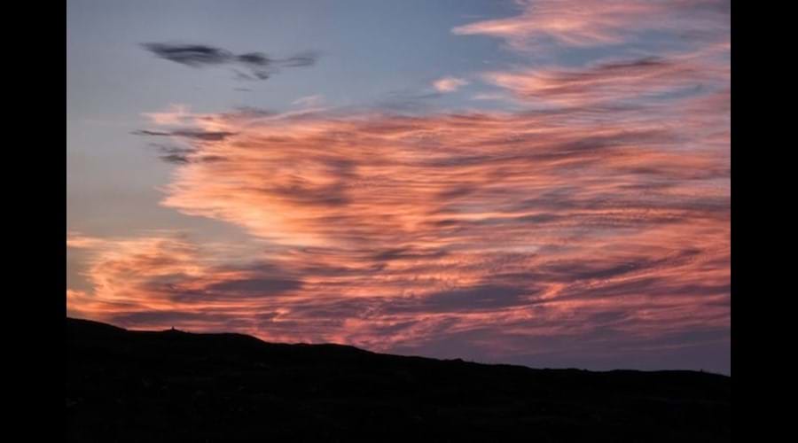 Bernera sunset
