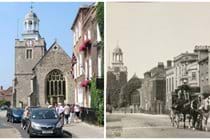 Georgian Lymington - now and then.