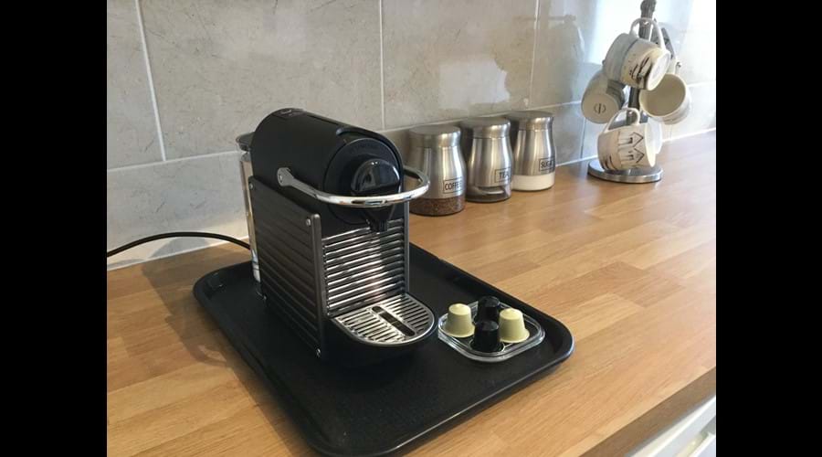 Nespresso coffee machine