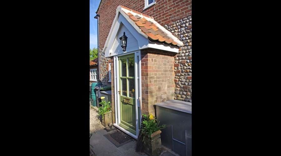 Albion Cottage front door