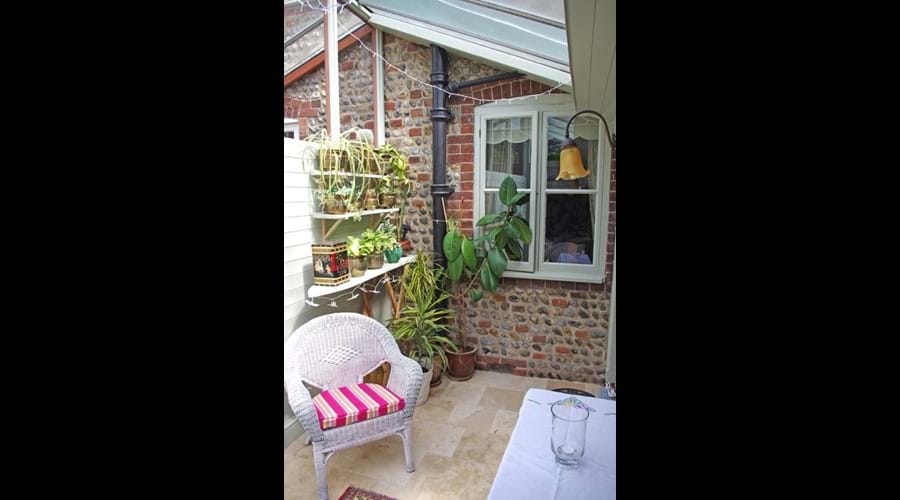 Albion Cottage conservatory