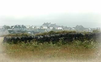 Tintagel village from the SW coast path