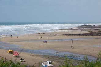 Cornish beach (Bude)