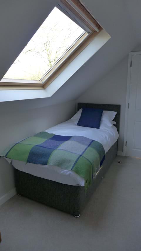 One of the single bedrooms