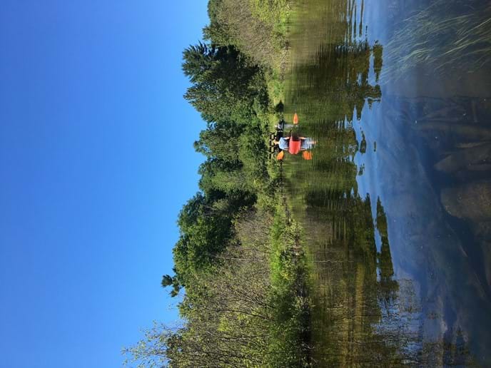 Kayaking at Otter Creek