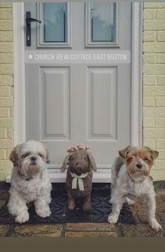 Open the door to dog friendly Church View Cottage
