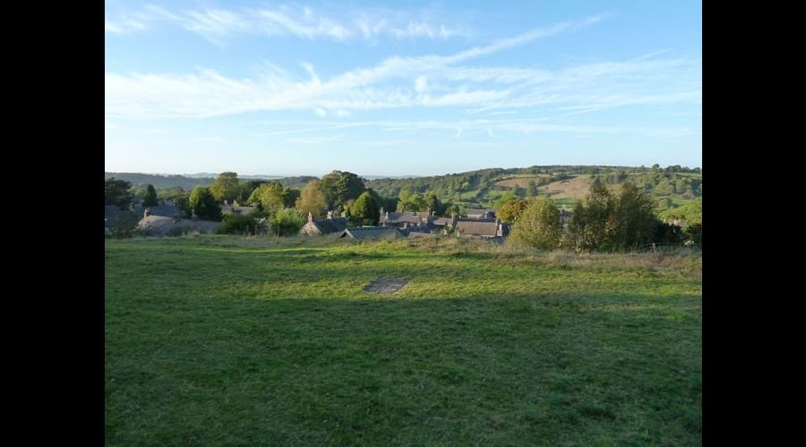 Winster overlooking the Derbyshire Peak District