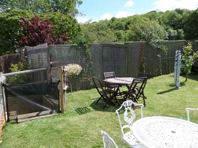 Fully Enclosed Rear Garden with Toddler Safety Gate