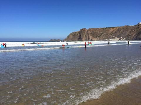 Lots of local surf schools on spectacular beaches
