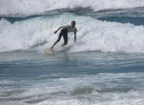 Great surfing near to our holiday villa