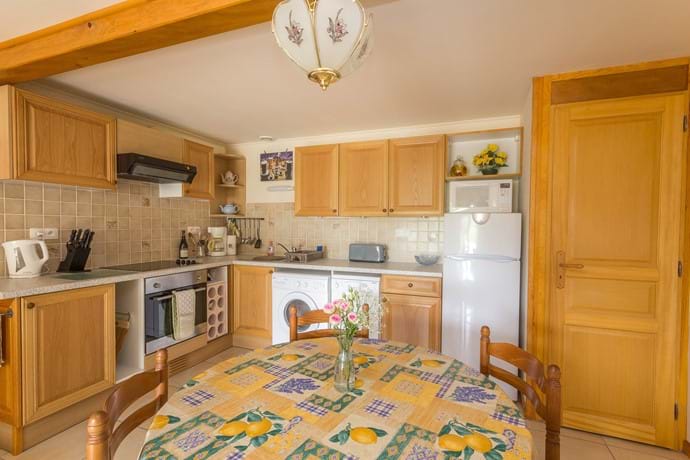 Ground floor kitchen area