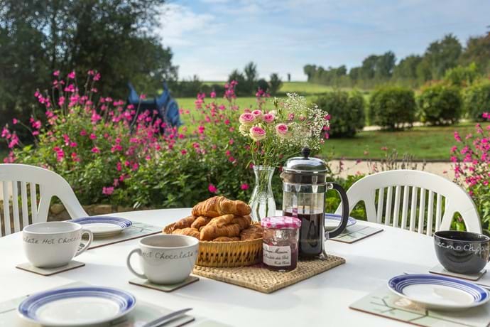 Breakfast on the terrace