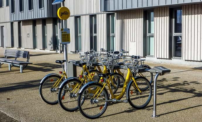 Bikes for Hire in La Rochelle Marina area