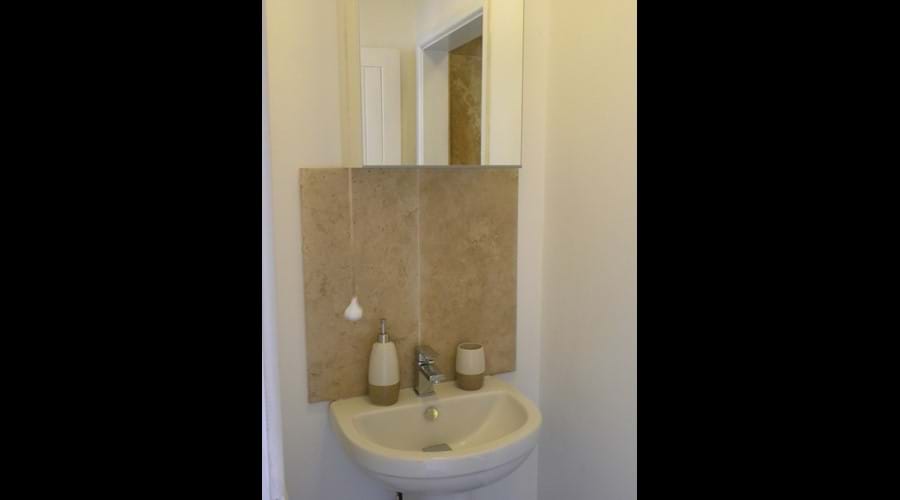 The Shippon shower area