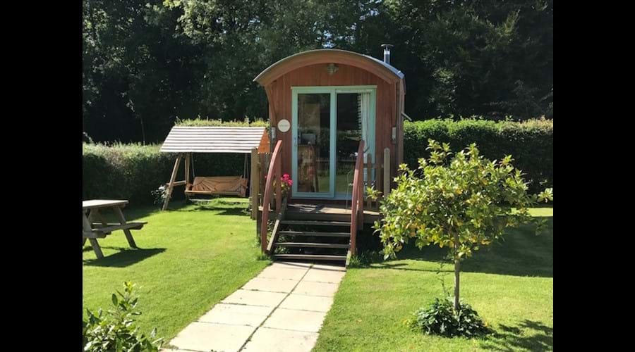 Zingaro Wagon and garden