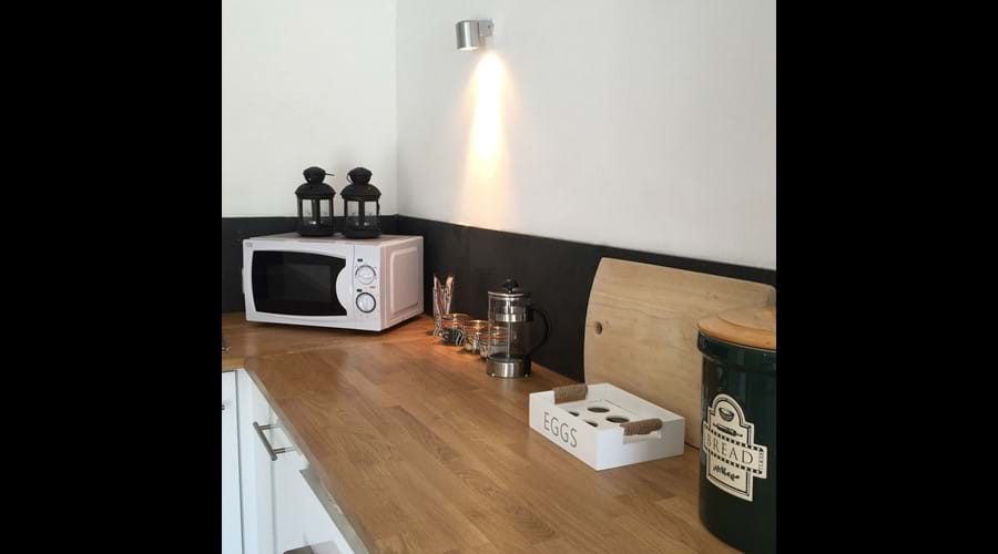 The Shippon kitchen area