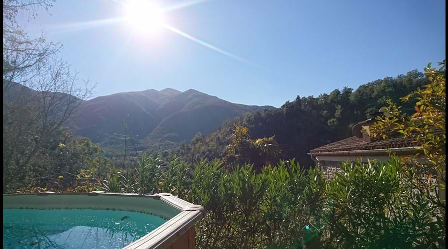 View from the top terrace pool