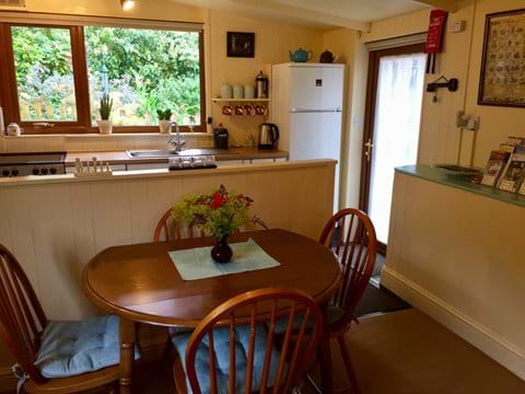 Cottage dining and kitchen