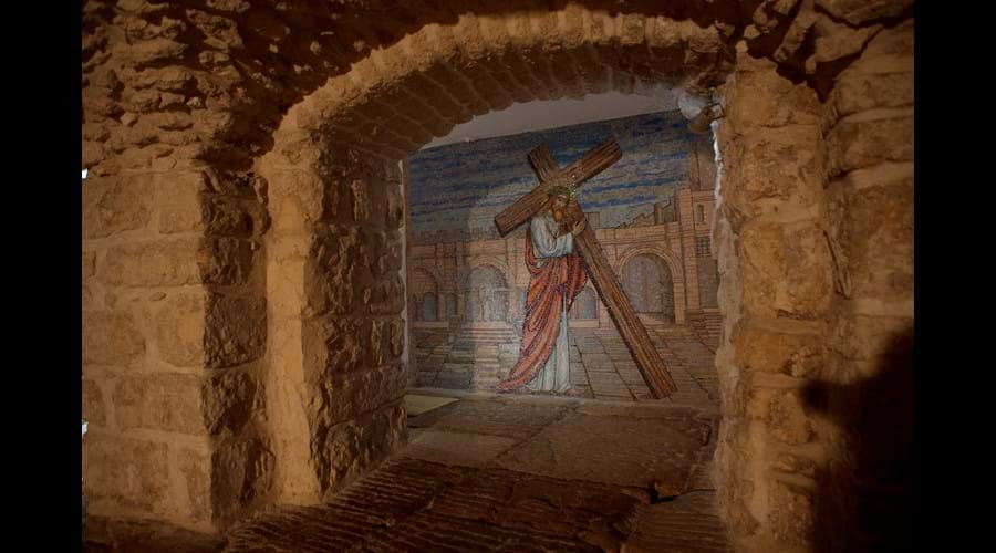 Wall mosaic Lithostrotos