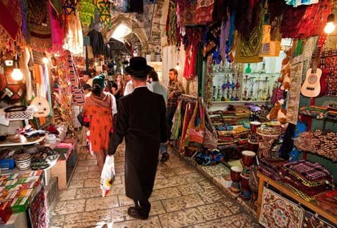 Souk du quartier musulman