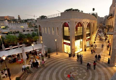 Jérusalem moderne, à proximité de la Vieille ville