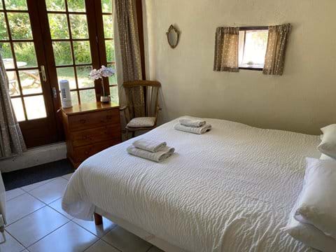 Bedroom 1 - Garden entrance