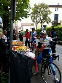 Refreshments for a local cycle race