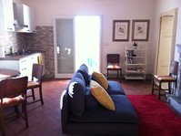 Charming holiday cottage in Tuscany - the living room - La Casina at Villa Pavone