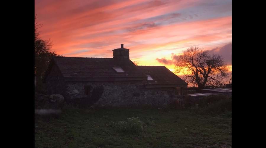 another spectacular sunset over the Bothy