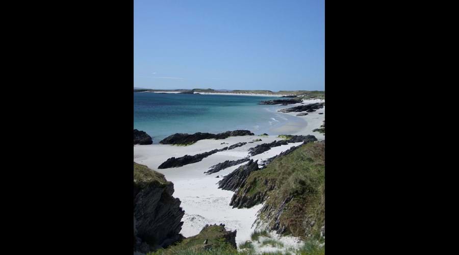 South east looking past Oransay towards Islay from
