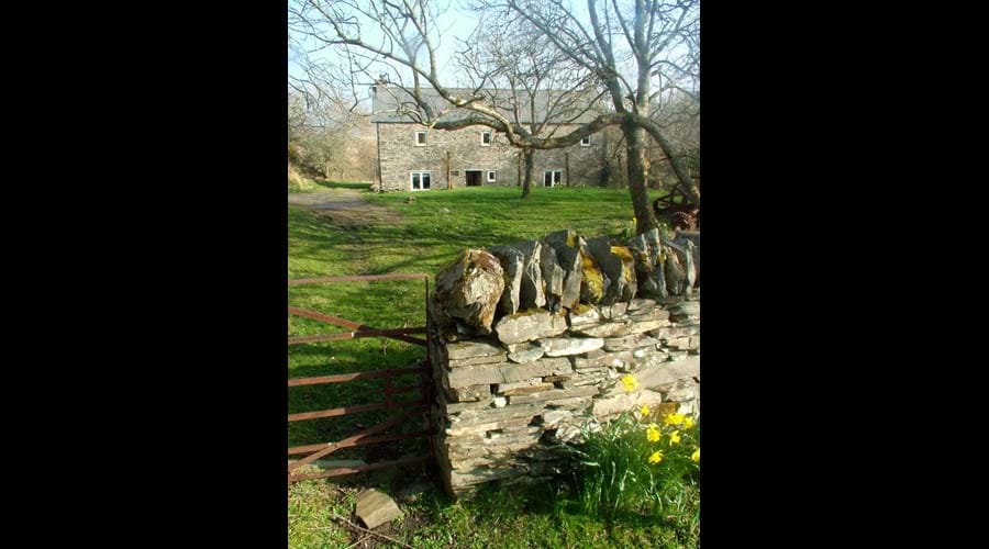 The Mill in early spring from the roadside
