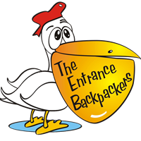 Logo - The Entrance Backpackers
