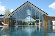Spa and outdoor swimming pool
