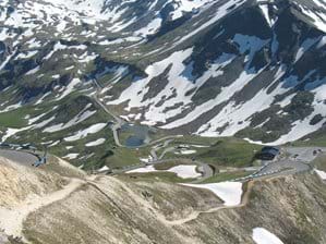 Another view of the Grossglockner pass. Road is closed during Winter months