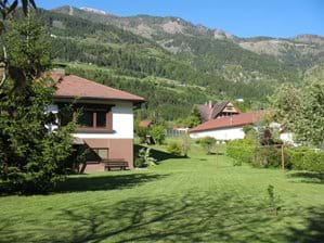 Rear garden looking towards the Reisseck Range