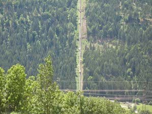 View across to the Kreuzeckbahn