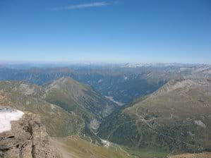 View from Molltal Glacier