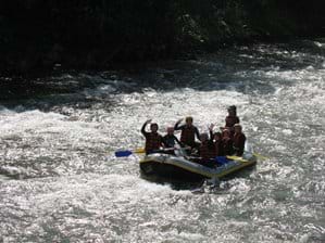 Rafting on the River Möll