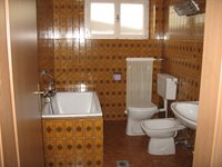 Bathroom with separate Shower cubicle