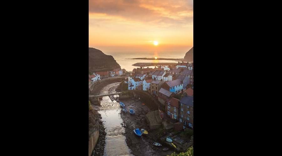 Staithes sunset